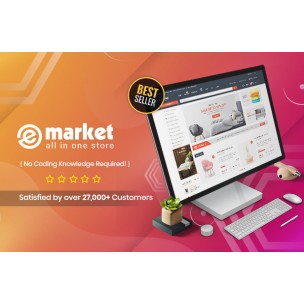 Opencart Emarket Çok Amaçlı Tema