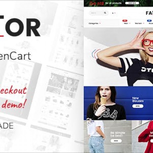 Opencart Fastor Teması Opencart Fastor Teması