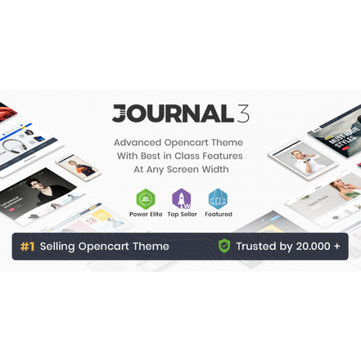 Opencart Journal v3 Teması